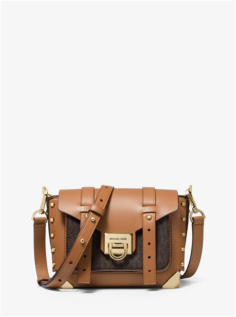 Manhattan Small Leather Crossbody Bag 